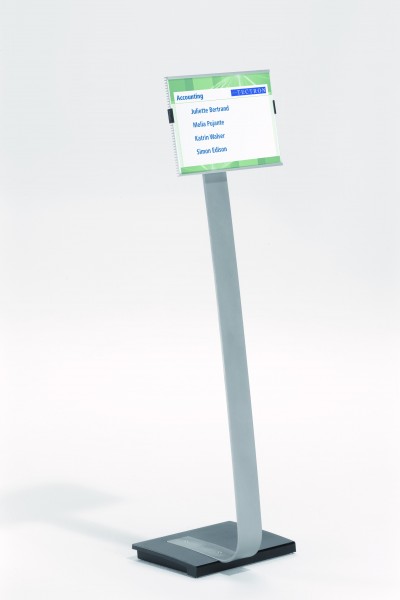Bodenaufsteller INFO SIGN mit Gussfuß
