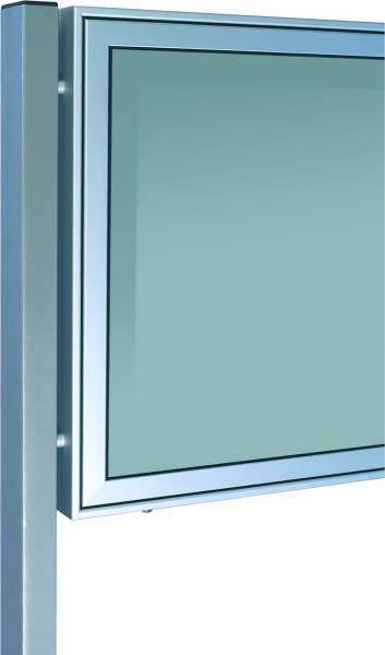 Ständer zum Aufdübeln 100x60 für Schaukästen