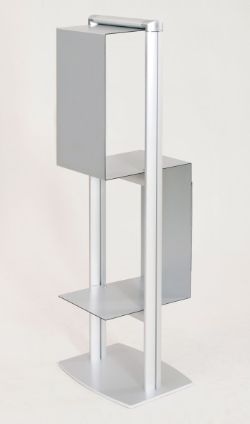 Prospektständer Boden cubic soistes