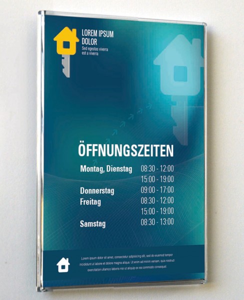 Infotafel / Wegweiser smartquick