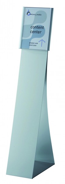 Bodenaufsteller ATLANTIC in Trapezform