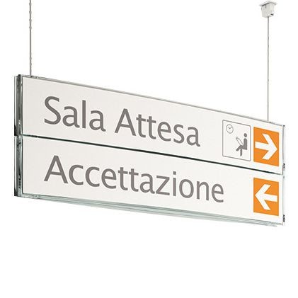 Deckenschild / Deckenabhänger pixquick suspension