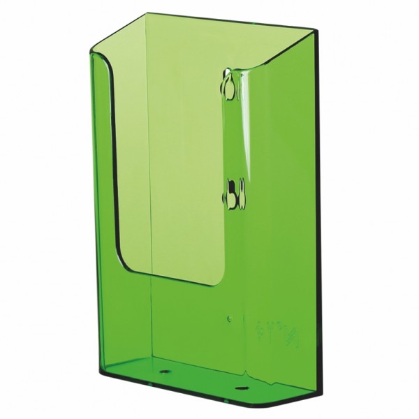 Prospekthalter Wand 1fach farbig