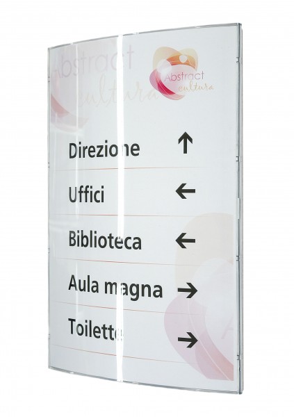 Infotafel / Wegweiser pixquick silver